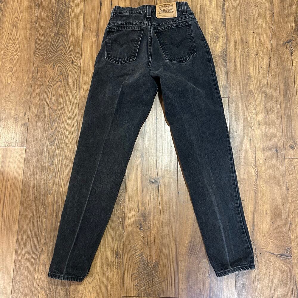 Levi's Black Orange Tab Jeans 950